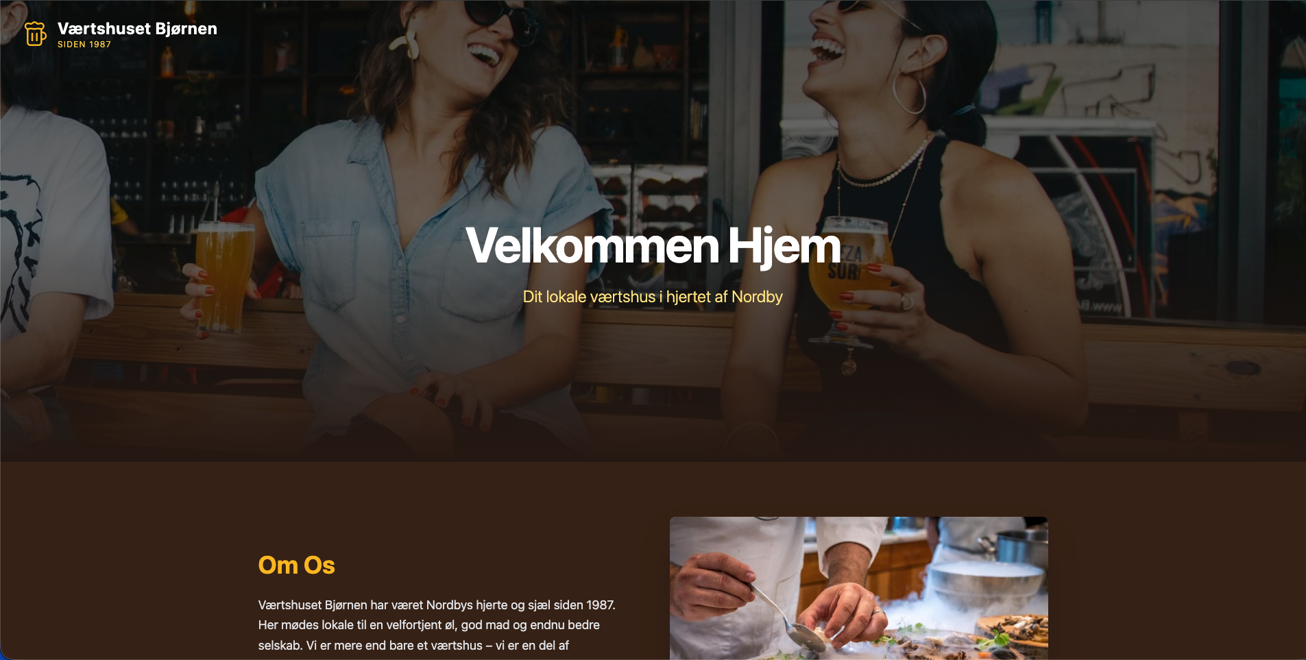 Pub Website